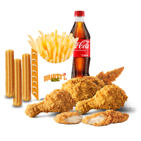 Combo 4 piezas de pollo