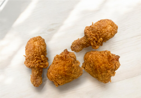4 piezas de pollo