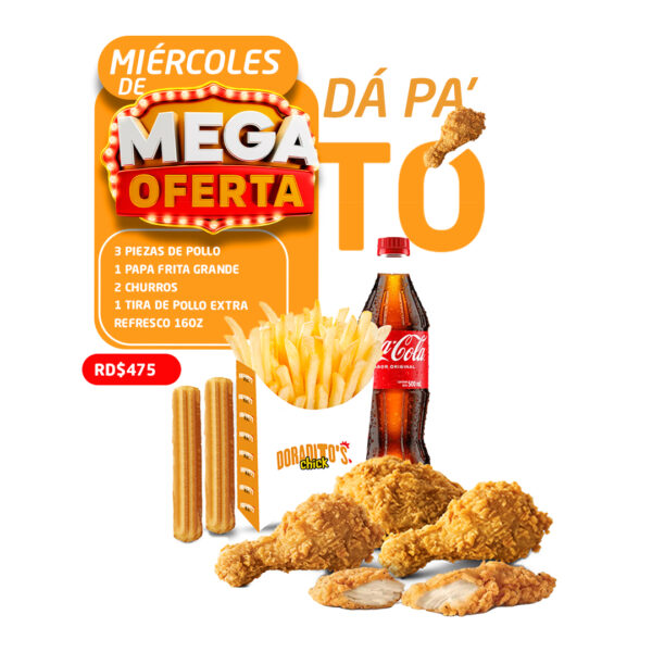Oferta 3 piezas